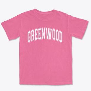 Greenwood Elementary School Varsity Arch Premium Heavyweight T-shirt