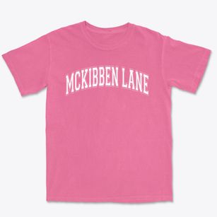 Mckibben Lane Elementary School Varsity Arch Premium Heavyweight T-shirt