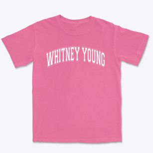 Whitney Young Academic Center Varsity Arch Premium Heavyweight T-shirt