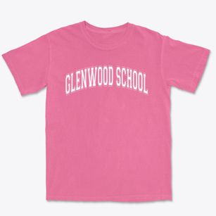 Glenwood School For Boys And Girls Varsity Arch Premium Heavyweight T-shirt