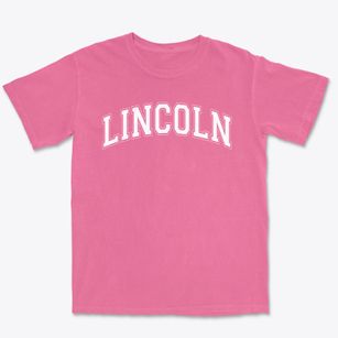 Lincoln Grade School Varsity Arch Premium Heavyweight T-shirt