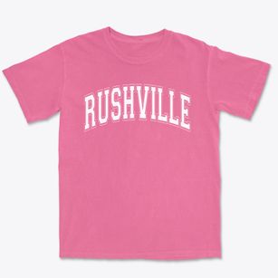 Rushville Elementary School Varsity Arch Premium Heavyweight T-shirt