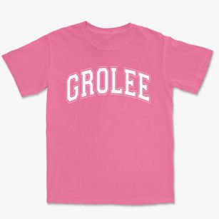 Grolee Elementary School Varsity Arch Premium Heavyweight T-shirt