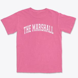 The Marshall School Varsity Arch Premium Heavyweight T-shirt