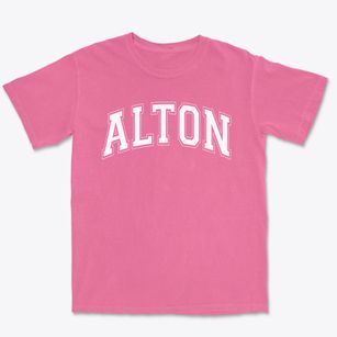 Alton Elementary School Varsity Arch Premium Heavyweight T-shirt