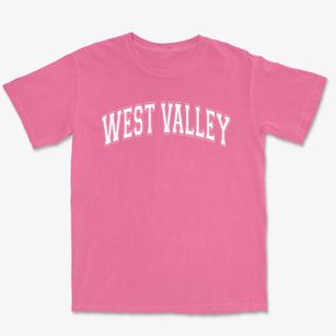 West Valley Elementary School Varsity Arch Premium Heavyweight T-shirt
