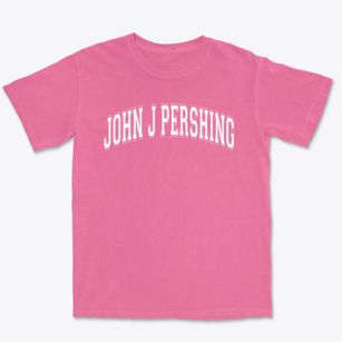 John J Pershing Varsity Arch Premium Heavyweight T-shirt
