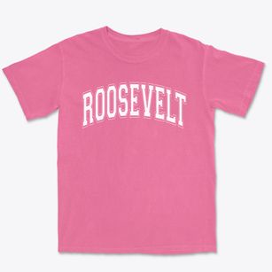 Roosevelt Elementary School Varsity Arch Premium Heavyweight T-shirt