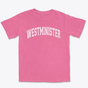 Westminister Academy Varsity Arch Premium Heavyweight T-shirt