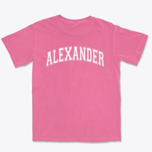 Alexander Graham Bell School Varsity Arch Premium Heavyweight T-shirt