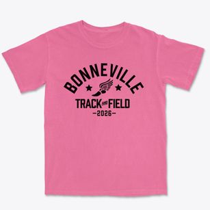 Bonneville Elementary School Track and Field Premium Heavyweight T-shirt