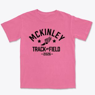 Mckinley Elementary School Track and Field Premium Heavyweight T-shirt