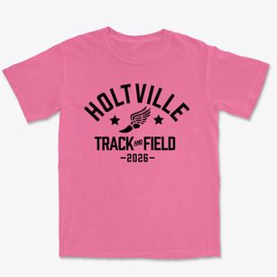Holtville Elementary School Track and Field Premium Heavyweight T-shirt