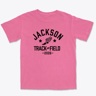 Jackson Elementary School Track and Field Premium Heavyweight T-shirt