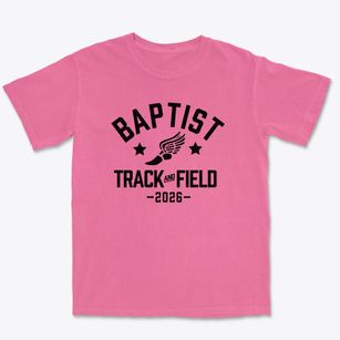 Baptist Bible Academy Track and Field Premium Heavyweight T-shirt