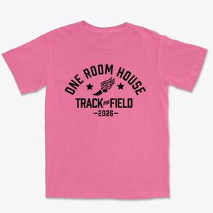 One Room School House Track and Field Premium Heavyweight T-shirt