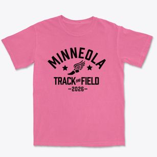 Minneola Elementary School Track and Field Premium Heavyweight T-shirt