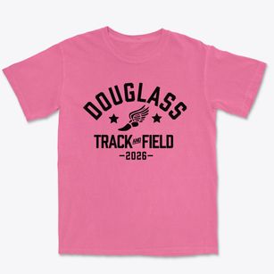Douglass Track and Field Premium Heavyweight T-shirt