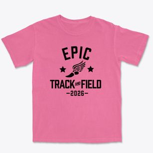 Epic Academy Track and Field Premium Heavyweight T-shirt