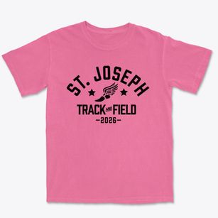 St. Joseph Catholic School Track and Field Premium Heavyweight T-shirt