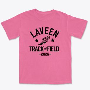 Laveen Elementary School Track and Field Premium Heavyweight T-shirt