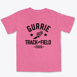 Gurrie Middle School Track and Field Premium Heavyweight T-shirt
