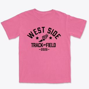 West Side Alternative School Track and Field Premium Heavyweight T-shirt