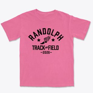 Randolph School Track and Field Premium Heavyweight T-shirt