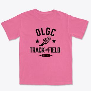 Our Lady Of Good Counsel School Track and Field Premium Heavyweight T-shirt