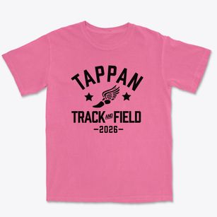 Tappan Middle School Track and Field Premium Heavyweight T-shirt