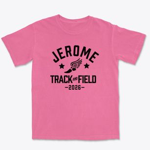 Jerome Elementary School Track and Field Premium Heavyweight T-shirt