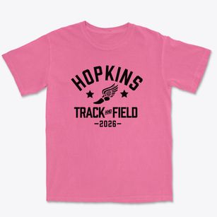 Hopkins High School Track and Field Premium Heavyweight T-shirt
