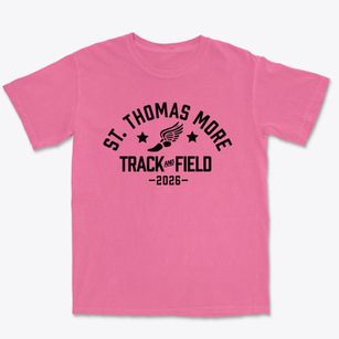 Saint Thomas More School Track and Field Premium Heavyweight T-shirt