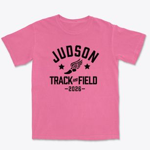 Judson International School Track and Field Premium Heavyweight T-shirt