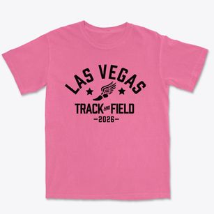 Las Vegas Junior Academy Track and Field Premium Heavyweight T-shirt