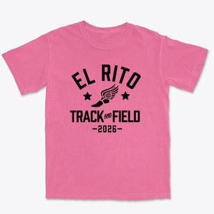 El Rito Elementary School Track and Field Premium Heavyweight T-shirt
