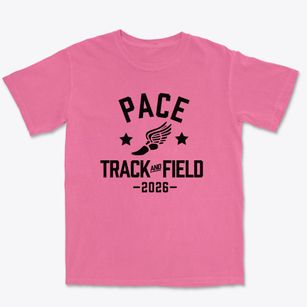 Pace Academy Track and Field Premium Heavyweight T-shirt