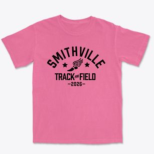 Smithville High School Track and Field Premium Heavyweight T-shirt