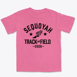 Sequoyah High School Track and Field Premium Heavyweight T-shirt