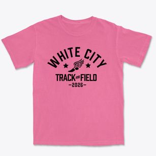 White City Elementary School Track and Field Premium Heavyweight T-shirt