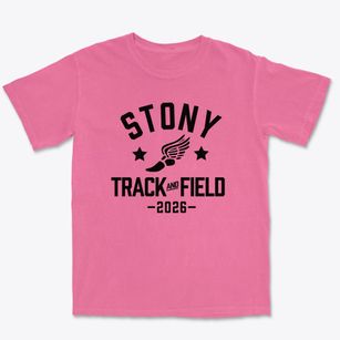 Stony Fork Mennonite School Track and Field Premium Heavyweight T-shirt