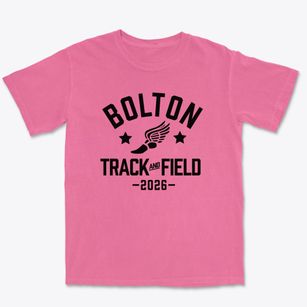 Bolton Agri-stem High School Track and Field Premium Heavyweight T-shirt