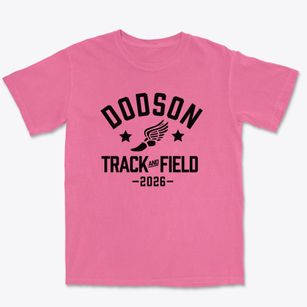 Dodson Elementary School Track and Field Premium Heavyweight T-shirt