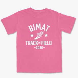 William B. Bimat Elementary School Track and Field Premium Heavyweight T-shirt