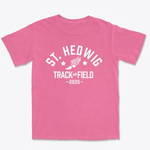St Hedwig Parish Track and Field Premium Heavyweight T-shirt