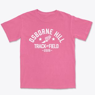 Osborne Hill School Track and Field Premium Heavyweight T-shirt