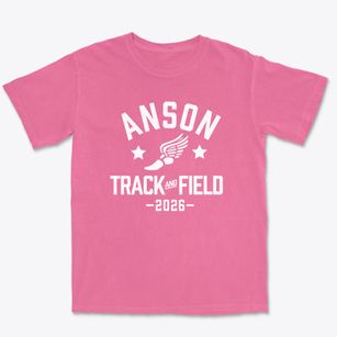 Anson Elementary School Track and Field Premium Heavyweight T-shirt