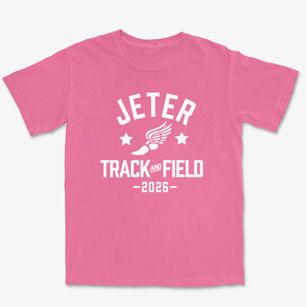 Jeter Primary School Track and Field Premium Heavyweight T-shirt