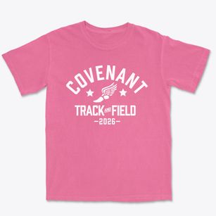 Covenant Christian School Track and Field Premium Heavyweight T-shirt