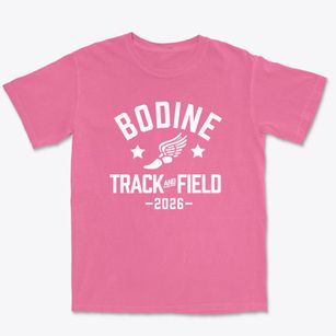 Bodine High School Track and Field Premium Heavyweight T-shirt